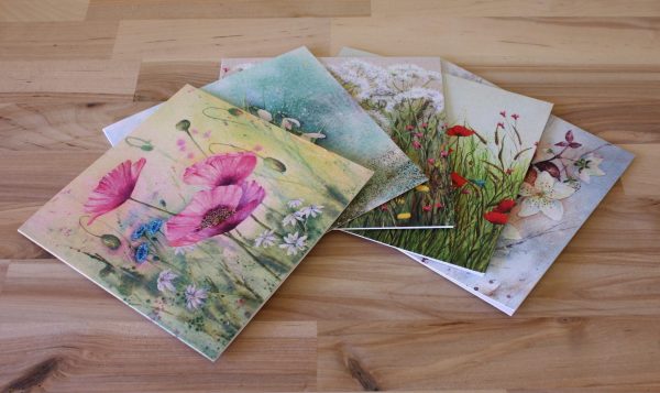 Floral Collection of greetings cards