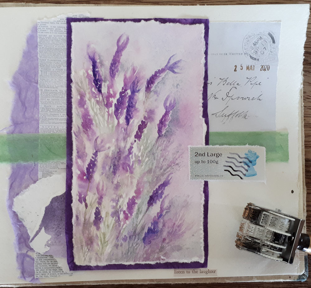 Lavender sketch
