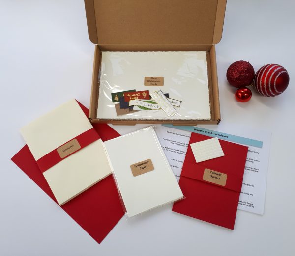 Paint Your Own... A6 Christmas Cards Letterbox Gift